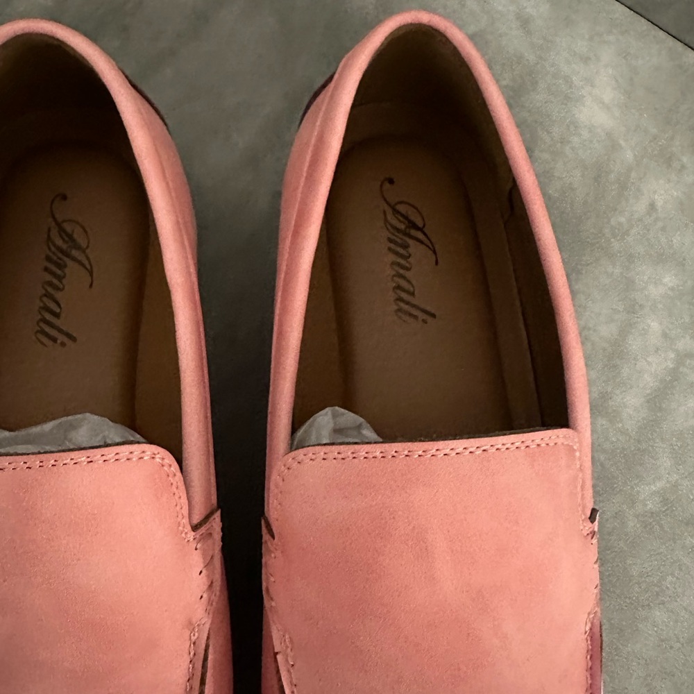 Amali Pink Slip-On Loafers NWT Size 10 - Picture 4 of 7